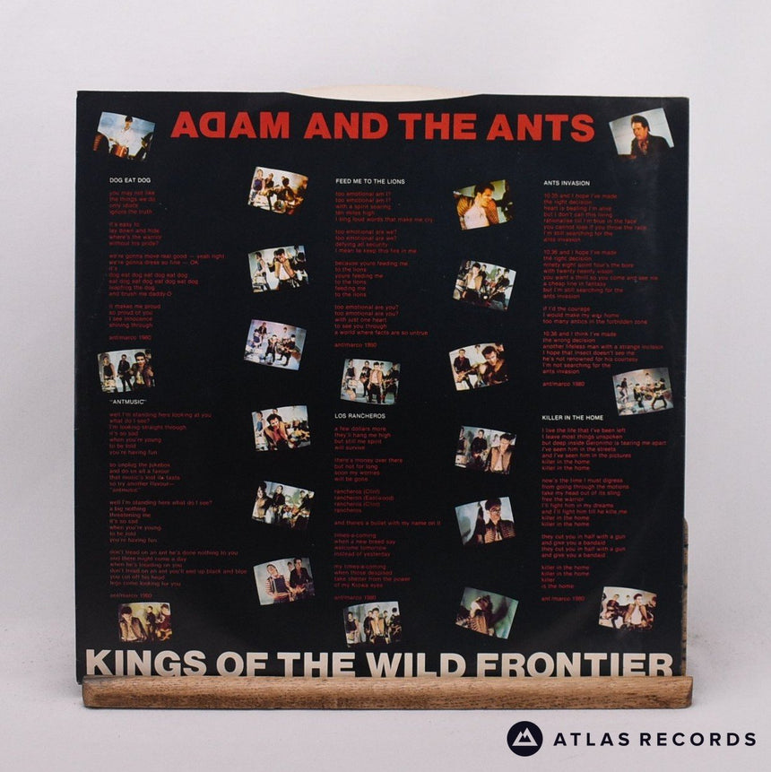 Adam And The Ants - Kings Of The Wild Frontier - LP Vinyl Record - VG+/EX