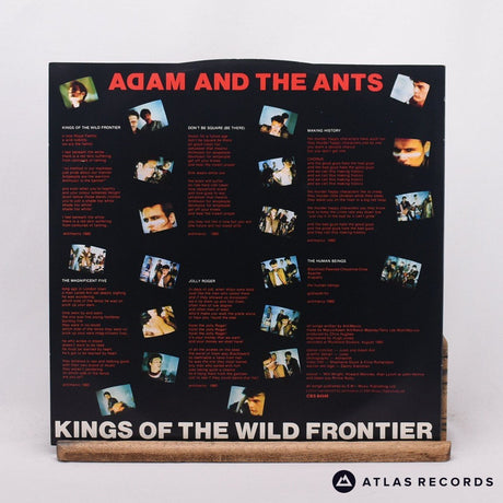 Adam And The Ants - Kings Of The Wild Frontier - Repress LP Vinyl Record - EX/EX