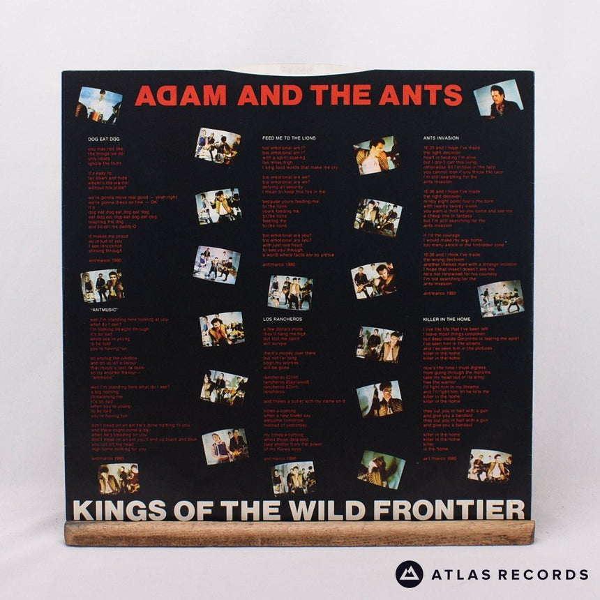 Adam And The Ants - Kings Of The Wild Frontier - Signed LP Vinyl Record - EX/VG+