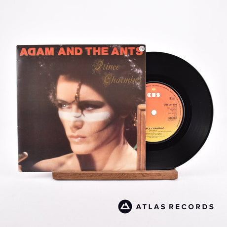 Adam And The Ants Prince Charming 7" Vinyl Record - Front Cover & Record