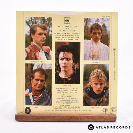 Adam And The Ants - Stand And Deliver - 7" Vinyl Record - EX/VG+