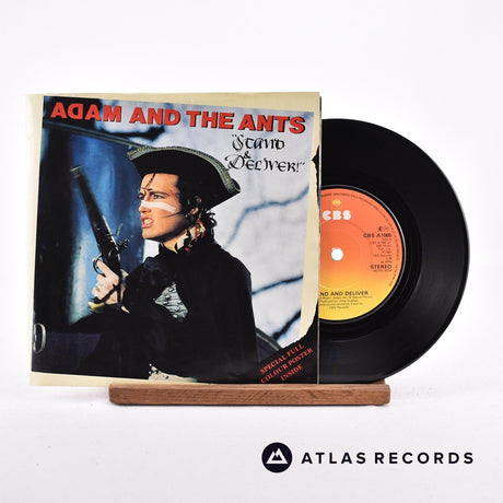 Adam And The Ants Stand & Deliver! 7" Vinyl Record - Front Cover & Record