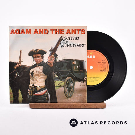 Adam And The Ants Stand & Deliver! 7" Vinyl Record - Front Cover & Record