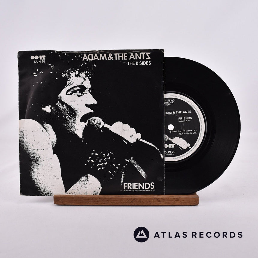 Adam And The Ants The B Sides 7" Vinyl Record - Front Cover & Record