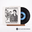 Adam And The Ants Young Parisians 7" Vinyl Record - Front Cover & Record