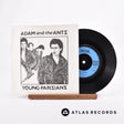 Adam And The Ants Young Parisians 7" Vinyl Record - Front Cover & Record