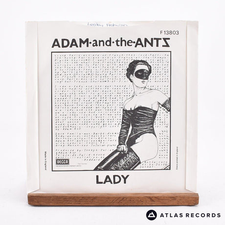 Adam And The Ants - Young Parisians - 7" Vinyl Record - VG+/EX