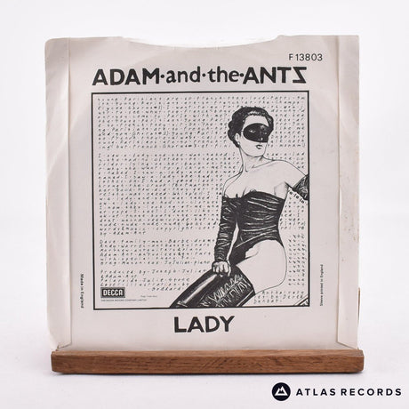 Adam And The Ants - Young Parisians - Reissue 7" Vinyl Record - VG+/VG+