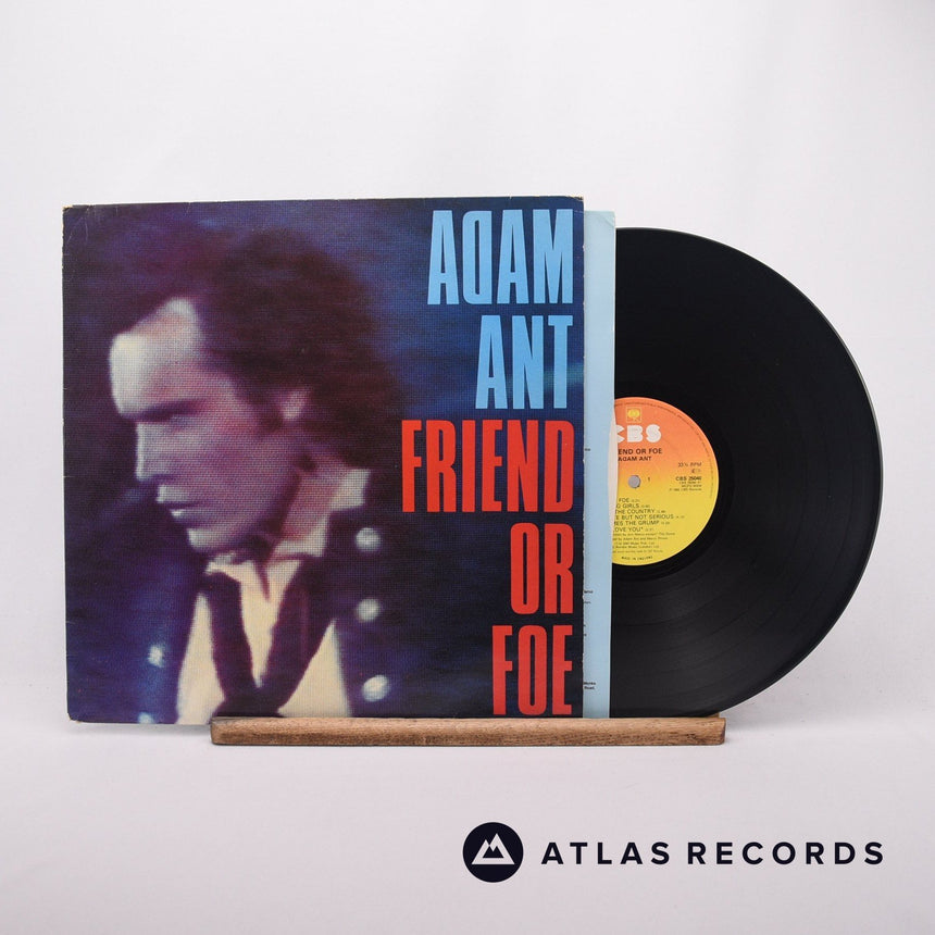 Adam Ant Friend Or Foe LP Vinyl Record - Front Cover & Record
