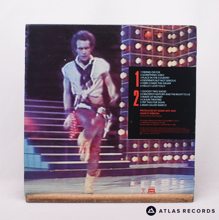 Adam Ant - Friend Or Foe - Townhouse LP Vinyl Record - VG+/EX