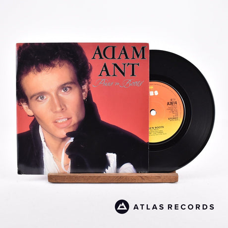 Adam Ant Puss'N Boots 7" Vinyl Record - Front Cover & Record