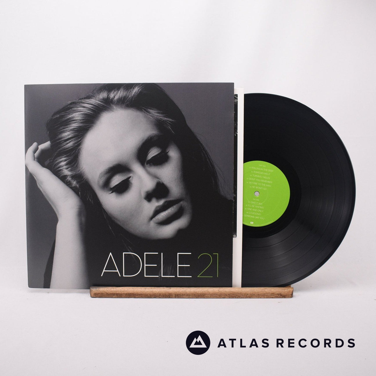 Adele 21 LP Vinyl Record - Front Cover & Record