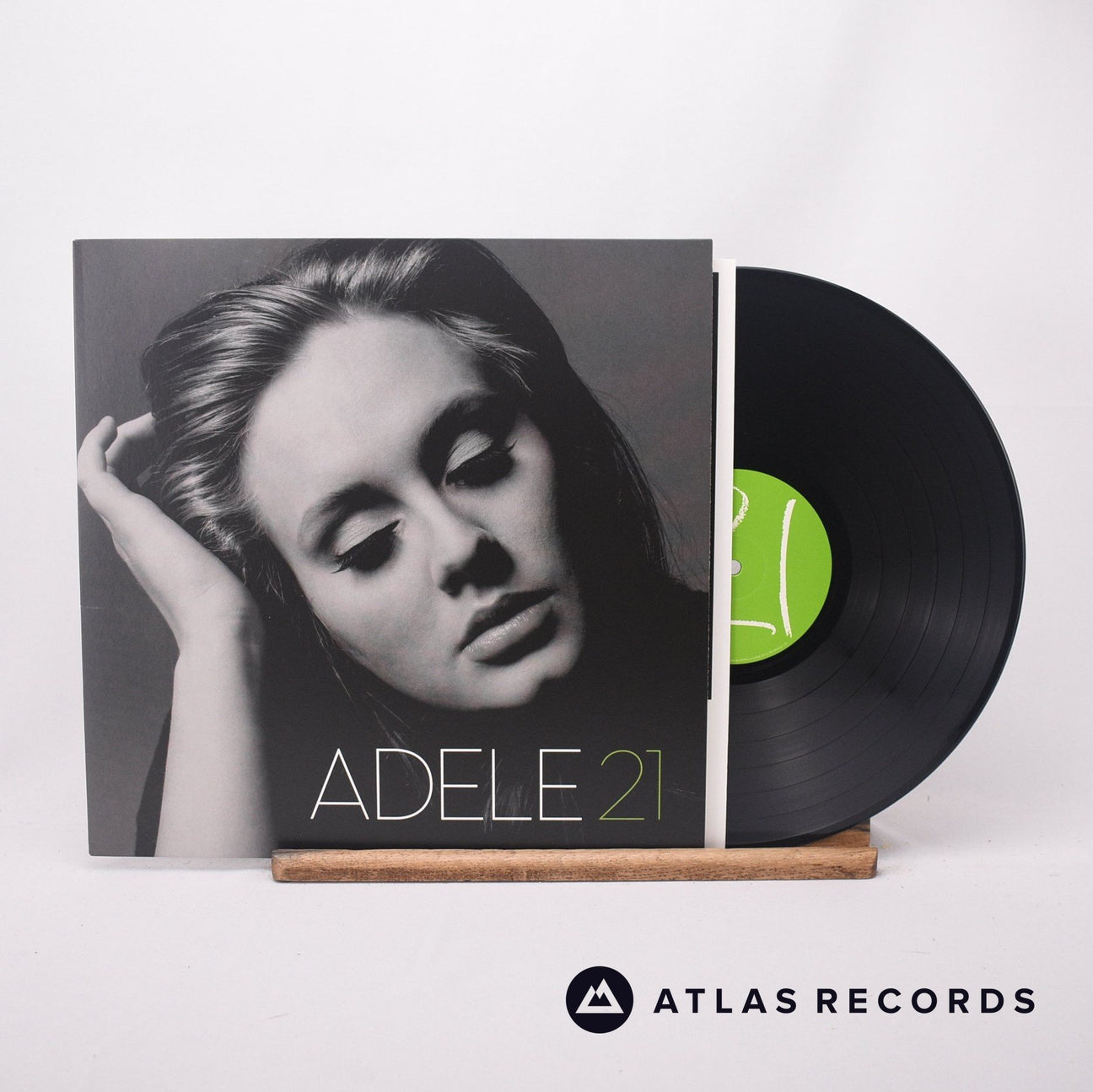 Adele 21 LP Vinyl Record - Front Cover & Record