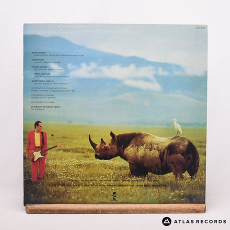 Adrian Belew - Lone Rhino - LP Vinyl Record - EX/EX