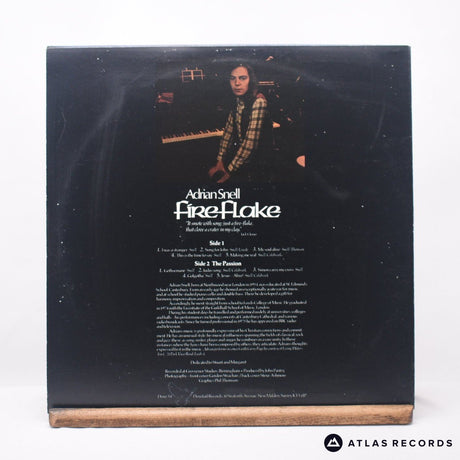 Adrian Snell - FireFlake - Lyric Sheet LP Vinyl Record - EX/EX