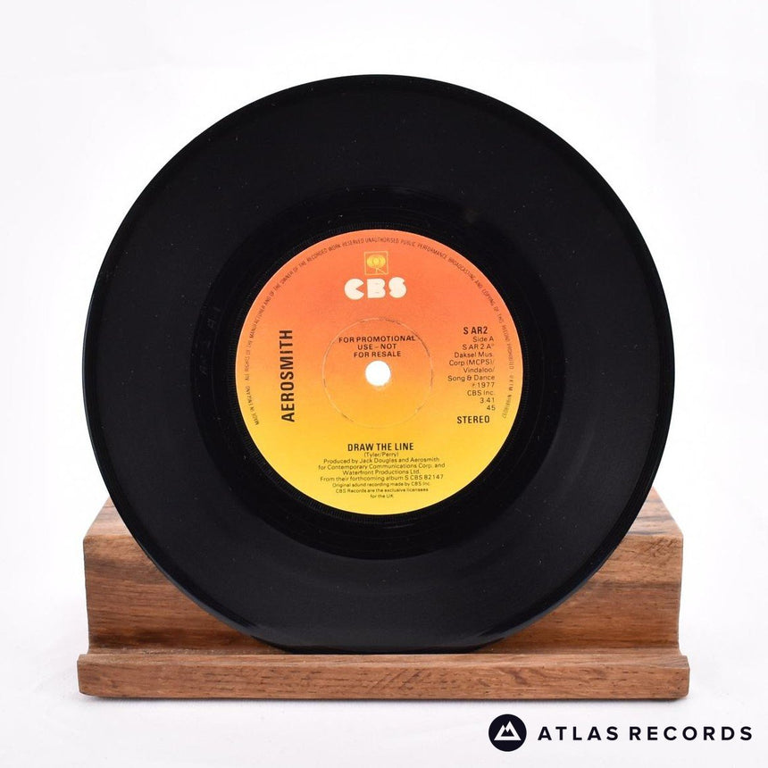 Aerosmith - Draw The Line - Promo 7" Vinyl Record - EX/VG+