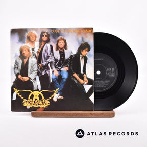 Aerosmith Dude (Looks Like A Lady) 7" Vinyl Record - Front Cover & Record