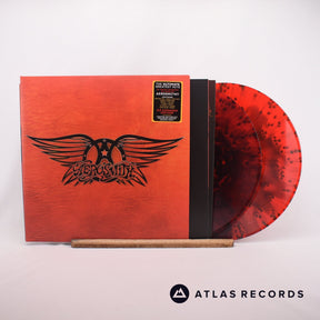 Aerosmith Greatest Hits 2 x LP Vinyl Record - Front Cover & Record