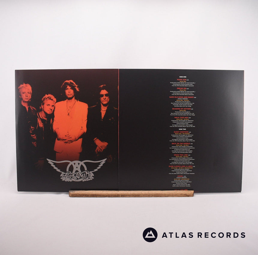 Aerosmith - Greatest Hits - Red With Black Ghostly 2 x LP Vinyl Record - NM/NM