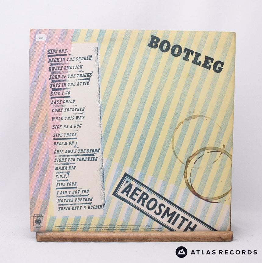 Aerosmith - Live! Bootleg - Gatefold 2 x LP Vinyl Record - EX/EX