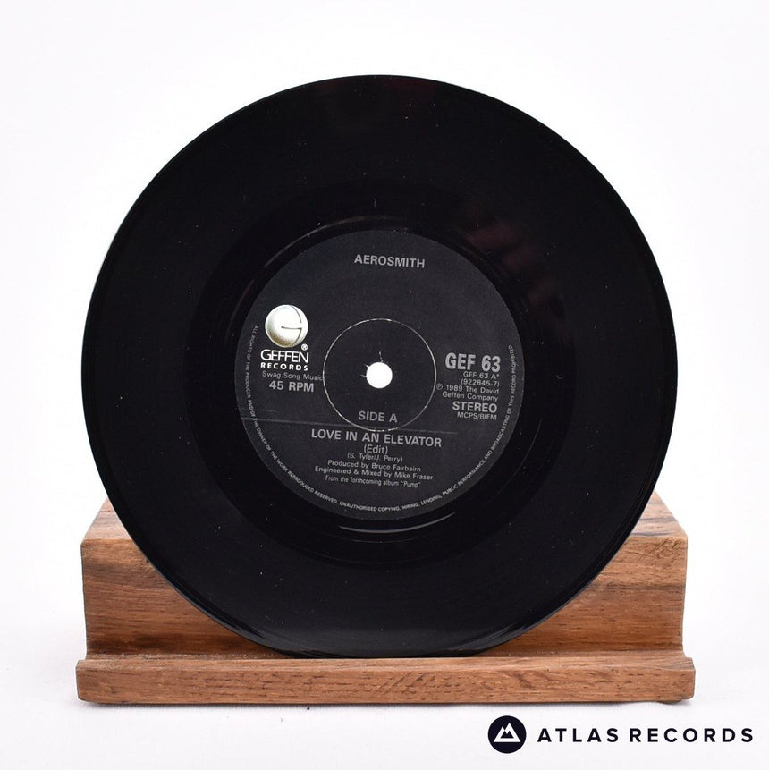 Aerosmith - Love In An Elevator - 7" Vinyl Record - EX/EX