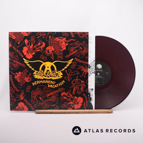 Aerosmith Permanent Vacation LP Vinyl Record - Front Cover & Record