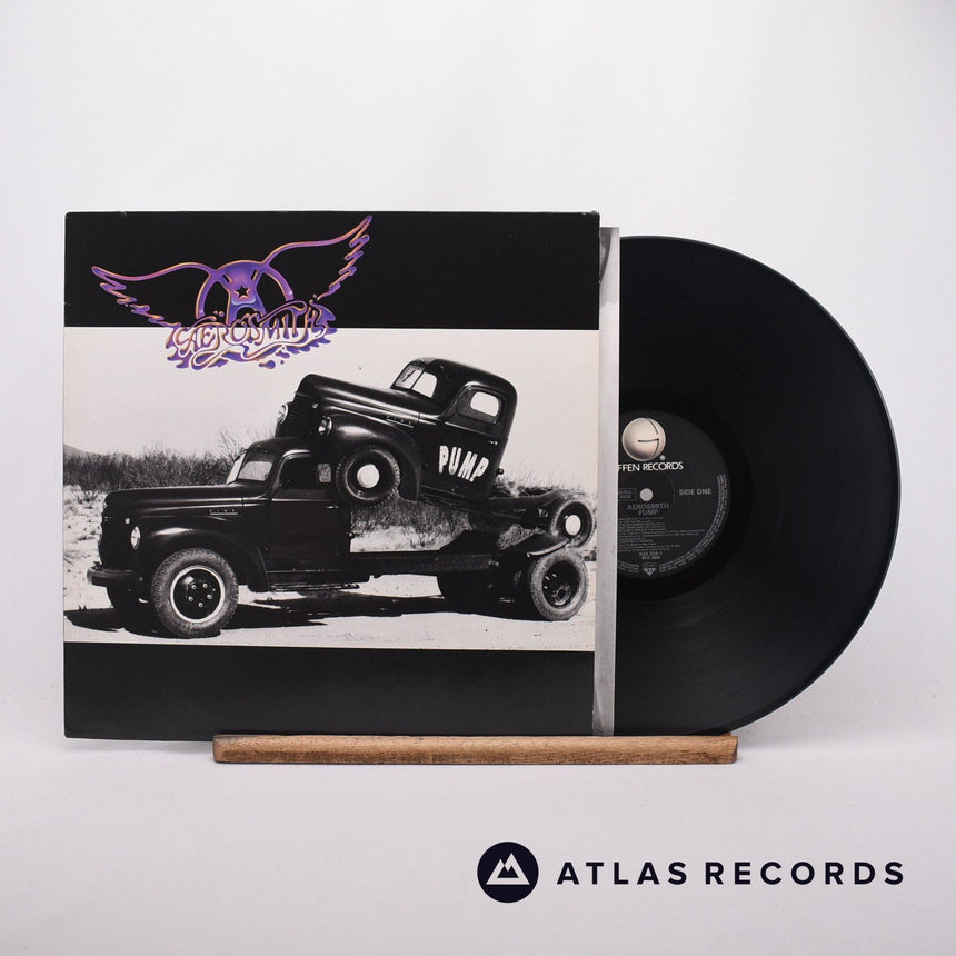Aerosmith Pump LP Vinyl Record - Front Cover & Record