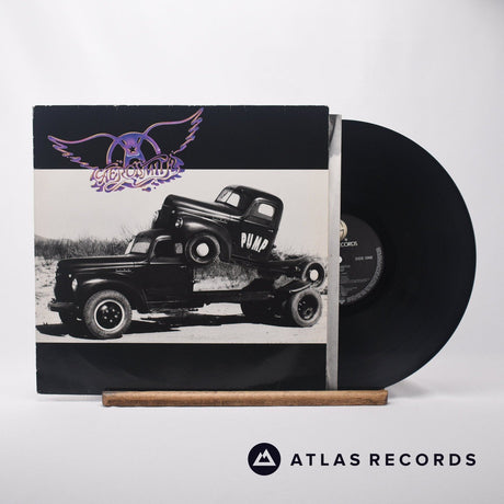 Aerosmith Pump LP Vinyl Record - Front Cover & Record