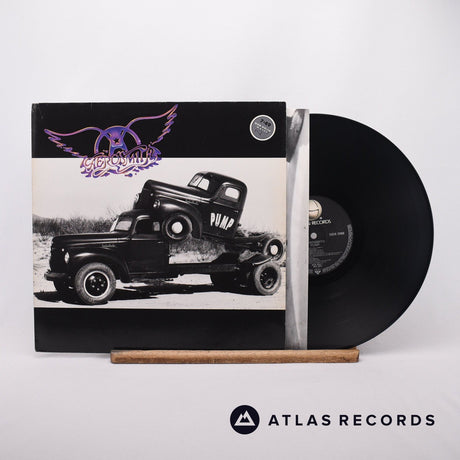 Aerosmith Pump LP Vinyl Record - Front Cover & Record