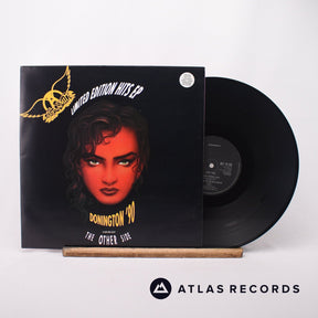 Aerosmith The Other Side - Donington '90 12" Vinyl Record - Front Cover & Record