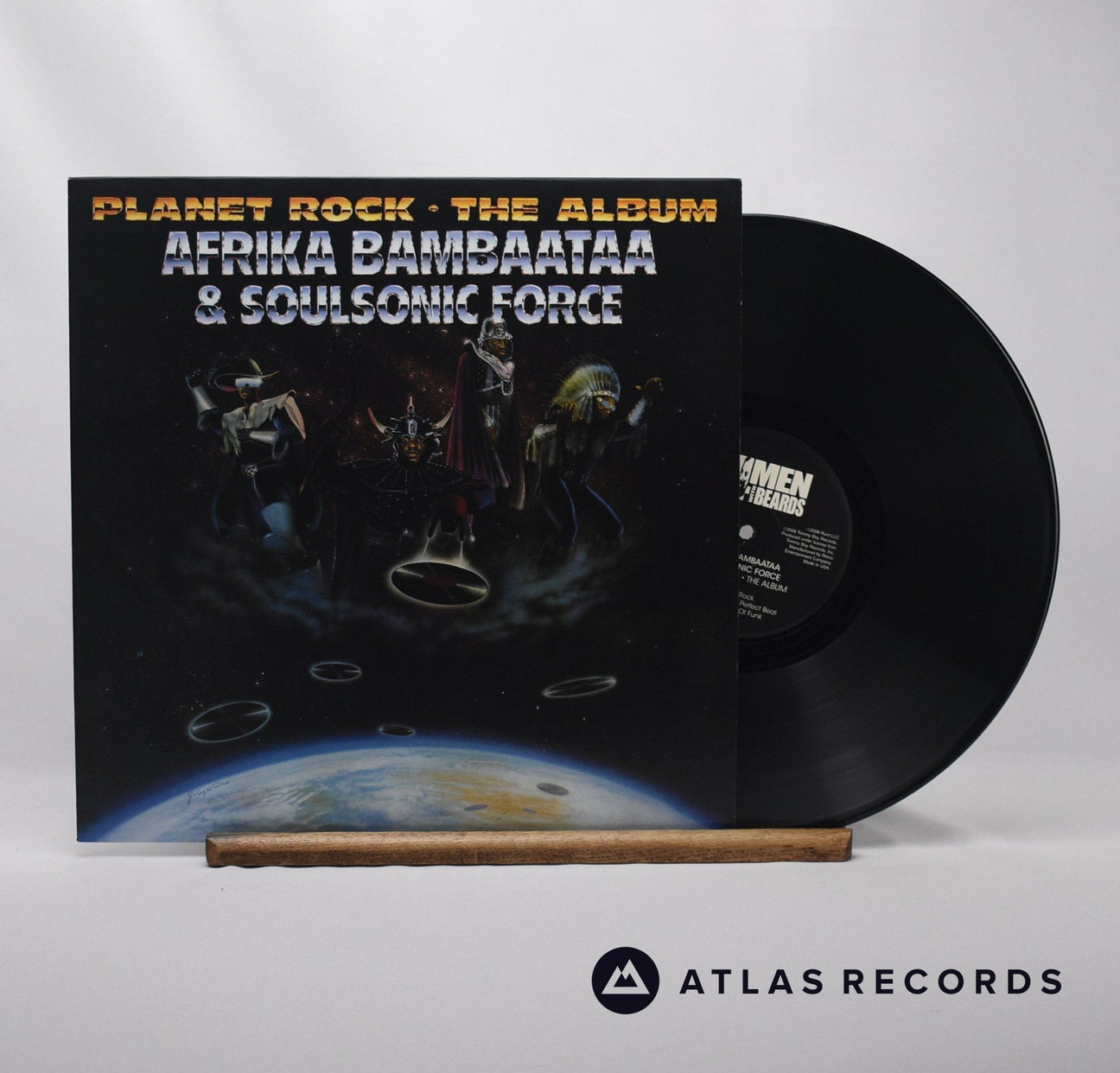 Afrika Bambaataa & Soulsonic Force Planet Rock - The Album LP Vinyl Record - Front Cover & Record