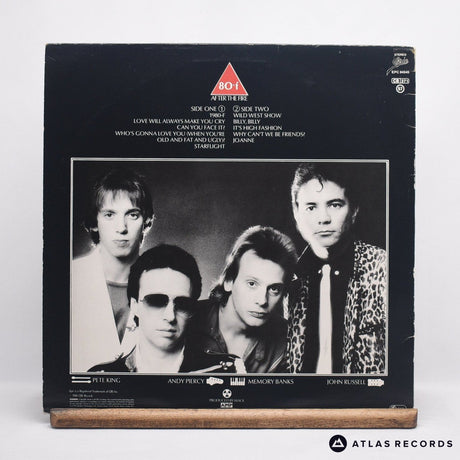 After The Fire - 80-f - Lyric Sheet LP Vinyl Record - VG+/EX