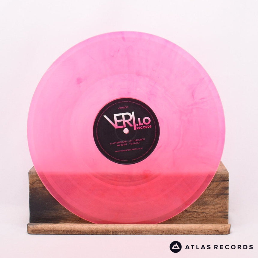 Afterdark - Hit The Deck / Texaco - Pink Marbled 12" Vinyl Record - VG+