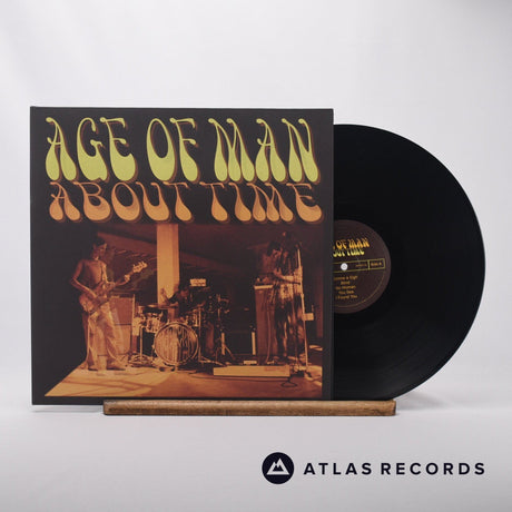 Age Of Man About Time LP Vinyl Record - Front Cover & Record