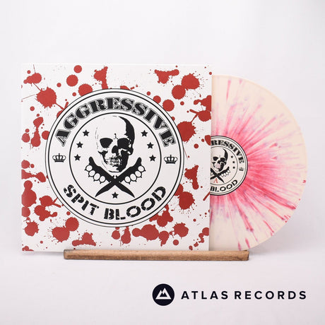 Aggressive Spit Blood LP Vinyl Record - Front Cover & Record
