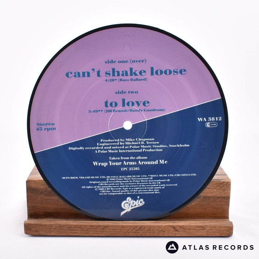 Agnetha Fältskog - Can't Shake Loose - Picture Disc 7" Vinyl Record - VG+