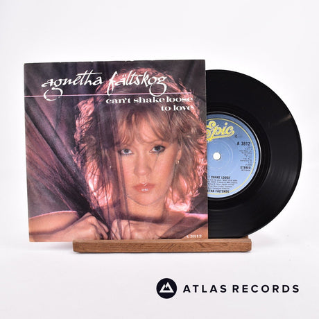 Agnetha Fältskog Can't Shake Loose 7" Vinyl Record - Front Cover & Record