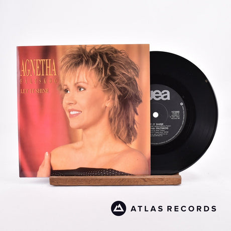 Agnetha Fältskog Let It Shine 7" Vinyl Record - Front Cover & Record
