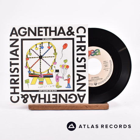 Agnetha Fältskog På Söndag 7" Vinyl Record - Front Cover & Record