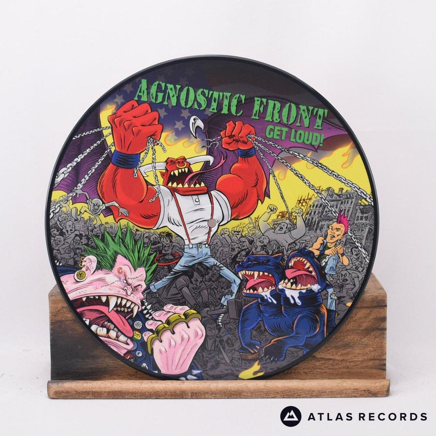 Agnostic Front - Get Loud! - Insert Picture Disc LP Vinyl Record - NM/NM