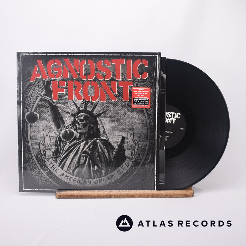 Agnostic Front The American Dream Died LP Vinyl Record - Front Cover & Record