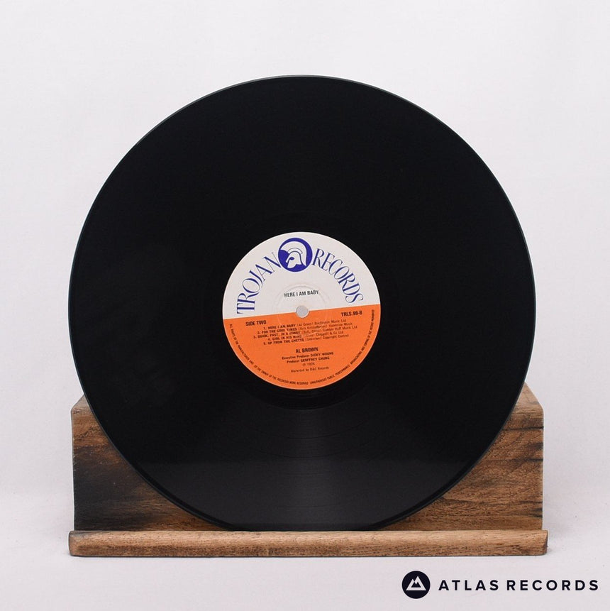 Al Brown - Here I Am Baby - LP Vinyl Record - VG+/EX