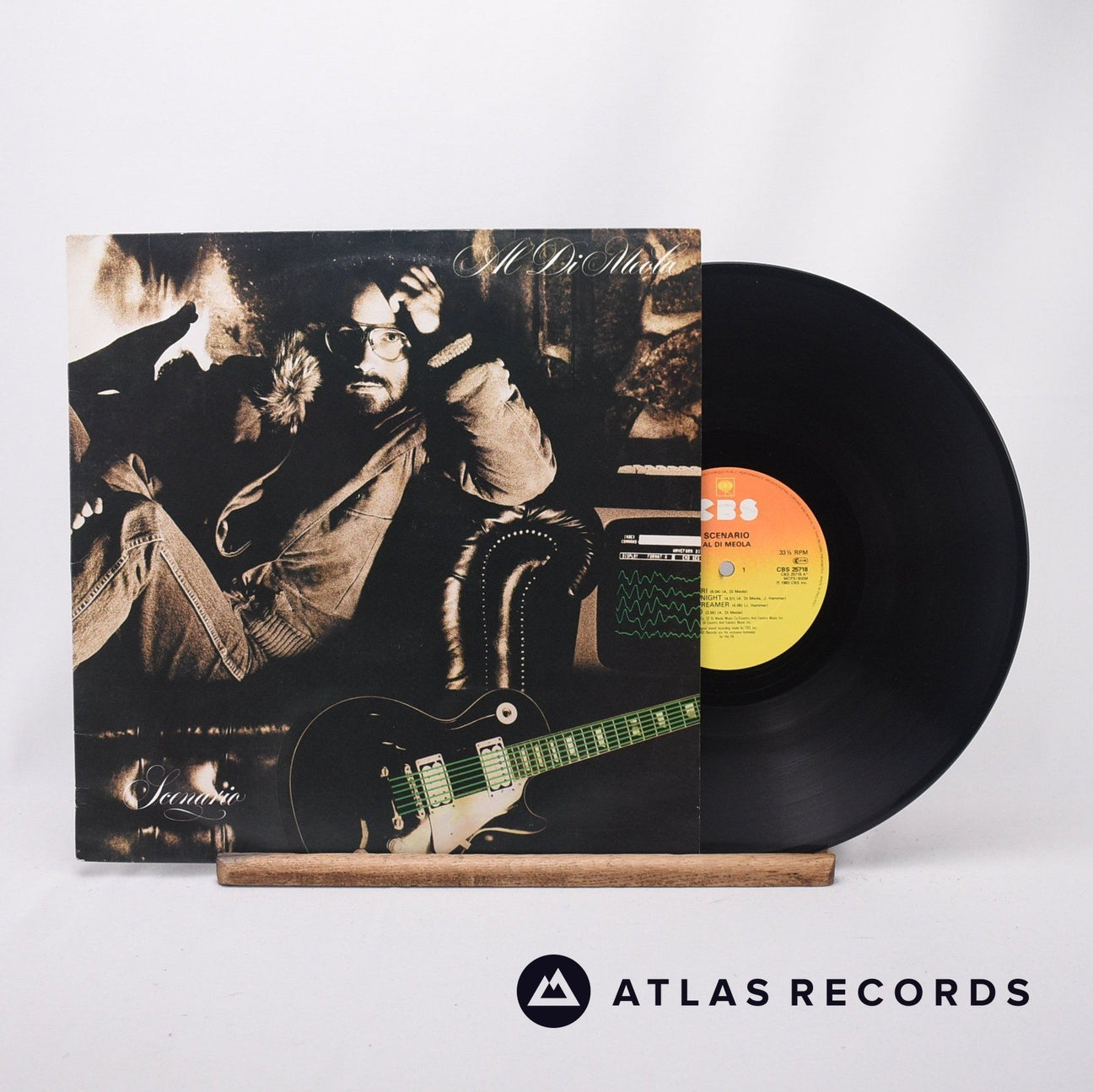 Al Di Meola Scenario LP Vinyl Record - Front Cover & Record