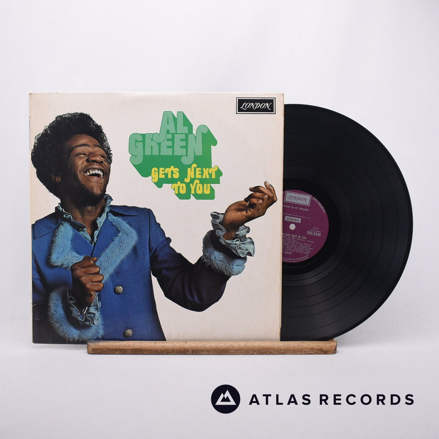 Al Green Al Green Gets Next To You LP Vinyl Record - Front Cover & Record