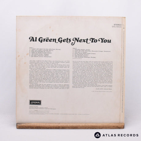 Al Green - Al Green Gets Next To You - Stereo LP Vinyl Record - VG+/VG+