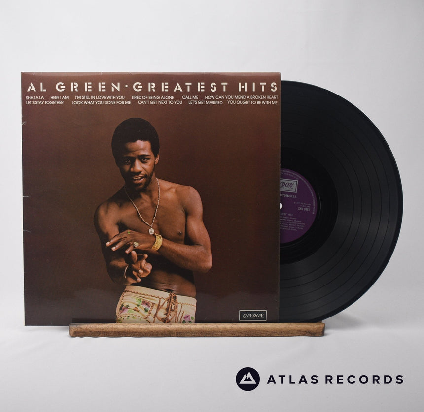 Al Green Greatest Hits LP Vinyl Record - Front Cover & Record