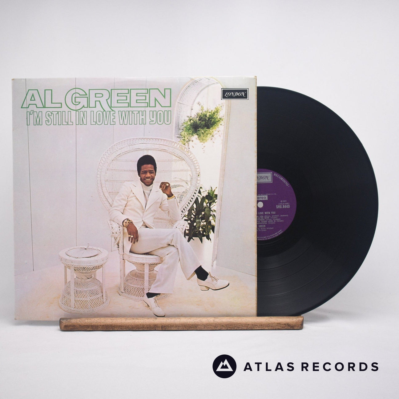 Al Green I'm Still In Love With You LP Vinyl Record - Front Cover & Record