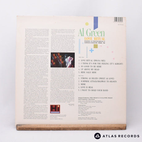 Al Green - Love Ritual - LP Vinyl Record - EX/EX