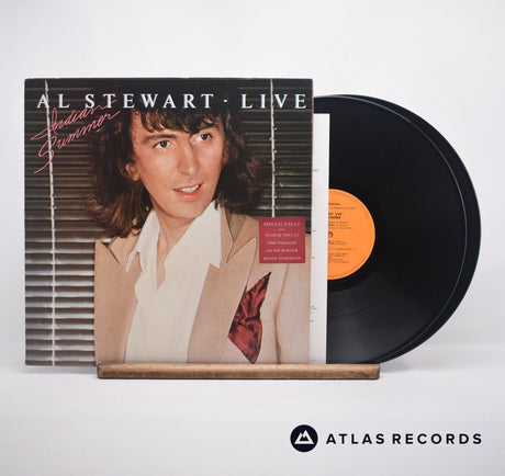 Al Stewart Live Indian Summer Double LP Vinyl Record - Front Cover & Record