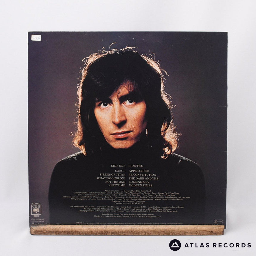 Al Stewart - Modern Times - Reissue LP Vinyl Record - EX/EX